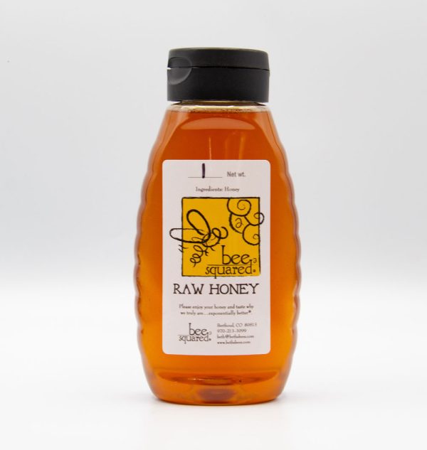 Orange blossom honey bottle