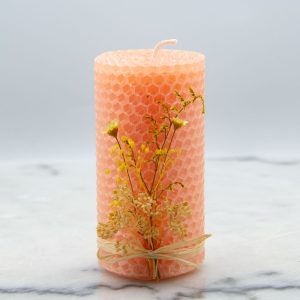 Apricot Beeswax Candle