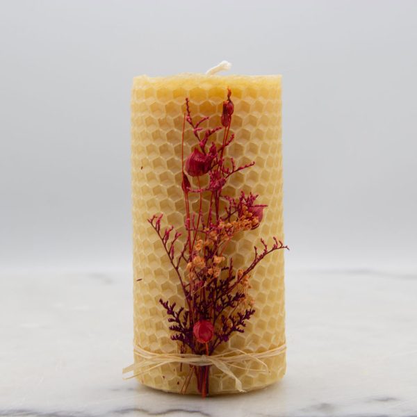 Natural Beeswax Candle