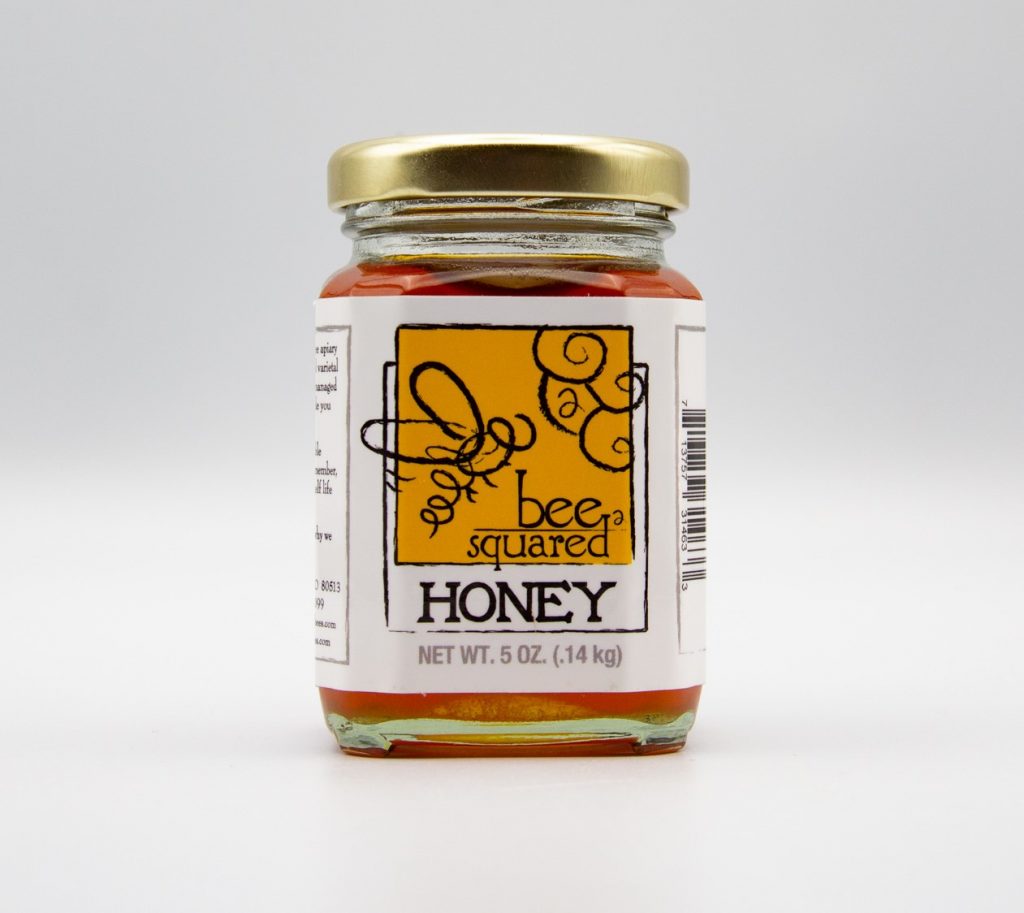 Alfalfa/Wildflower Honey- 5 oz. Jar - Bee Squared Apiaries