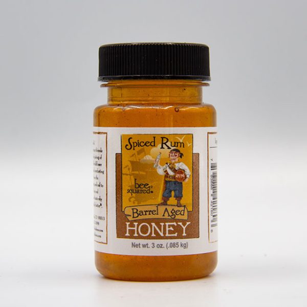 Spiced Rum Honey 3oz Jar