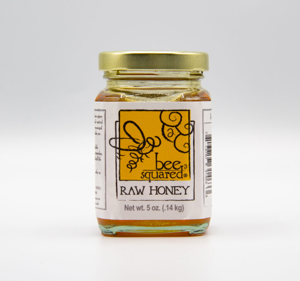 Clover Honey- 5 Oz. Jar - Bee Squared Apiaries