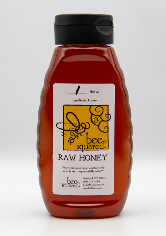 Cranberry Honey in 1lb. Squeeze Bottle