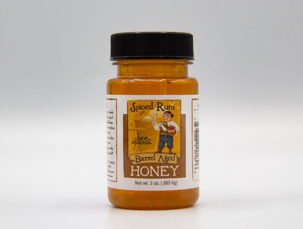 Spiced Rum infused honey