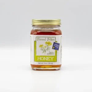 9 oz. Fennel Pollen honey