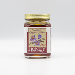 9 oz. Saffron-Vanilla honey