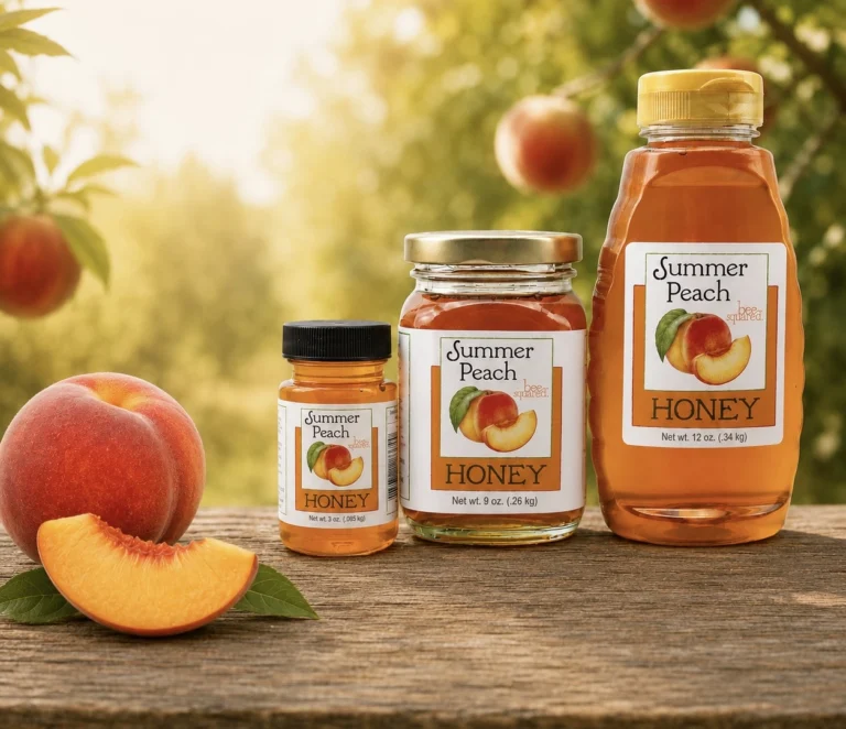 Summer Peach Honey